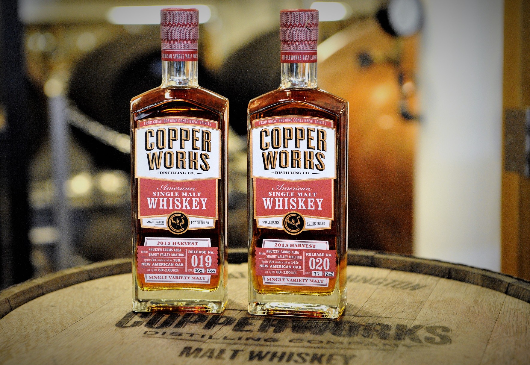 Single Variety Malt Whiskey - Copperworks Distilling