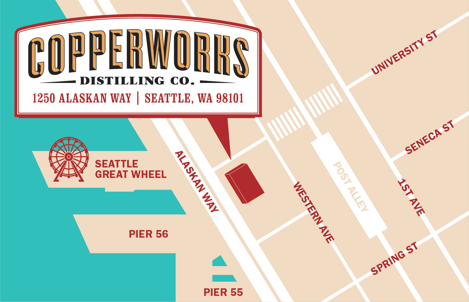 Directions And Parking Copperworks Distilling